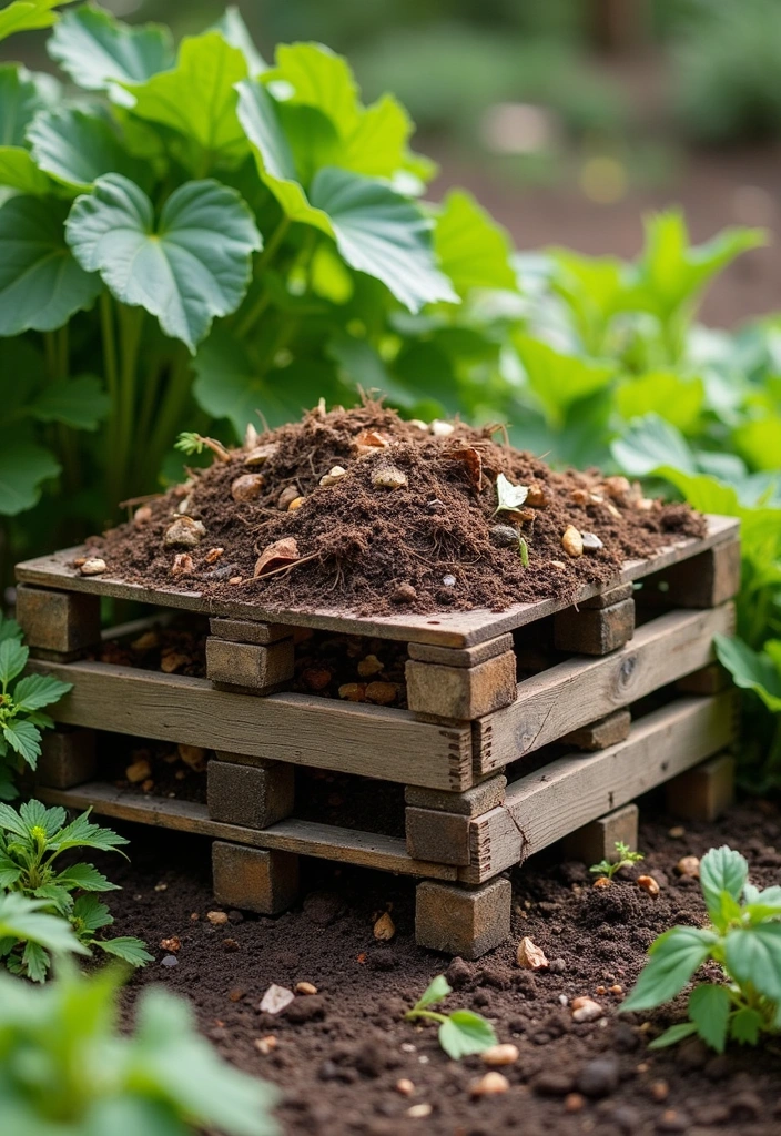 11 Low-Cost Garden Ideas for Beginners - 4. DIY Compost Bin