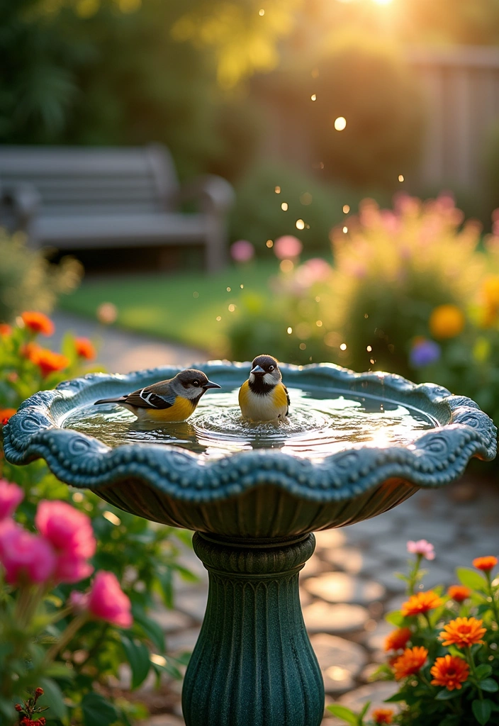 11 Ways to Attract Birds to Your Backyard - 2. Provide Fresh Water Sources