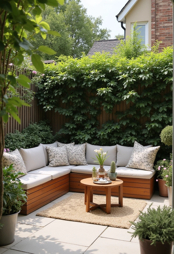 15 Ways to Maximize Small Garden Space - 5. Maximize with Multi-Functional Furniture