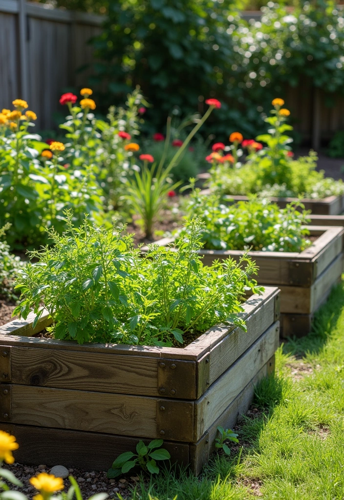 15 Ways to Use Recycled Materials in Your Garden - 12. Raised Beds from Recycled Fencing