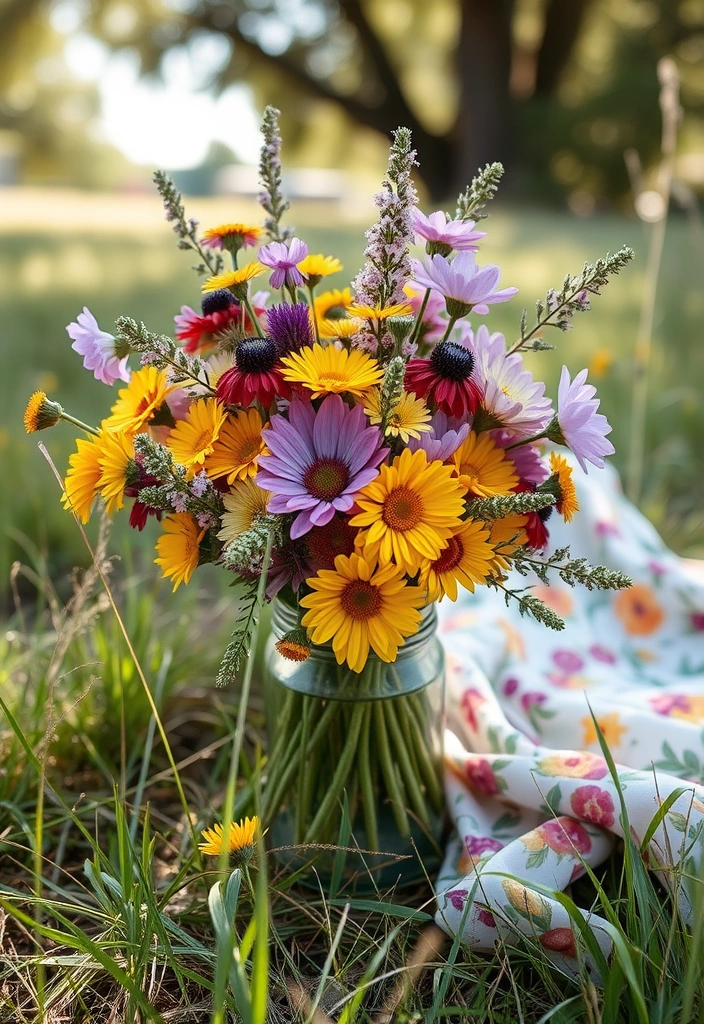 Whimsical Wildflowers: Boho Chic