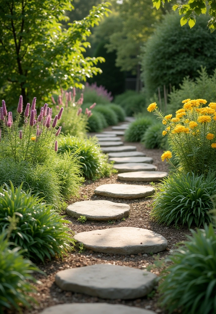 15 Ways to Maximize Small Garden Space - 7. Create Pathways to Define Space