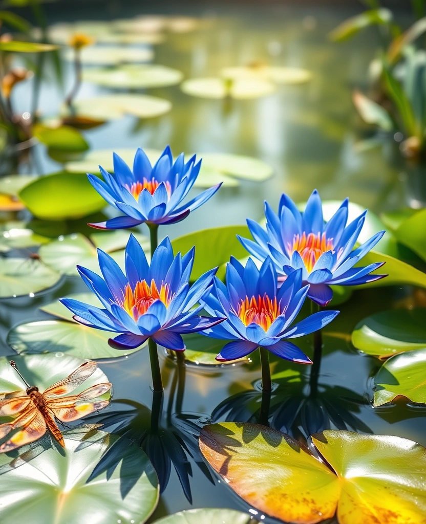 10 Unusual Garden Plants You've Never Heard Of - 1. Blue Lotus (Nymphaea caerulea)