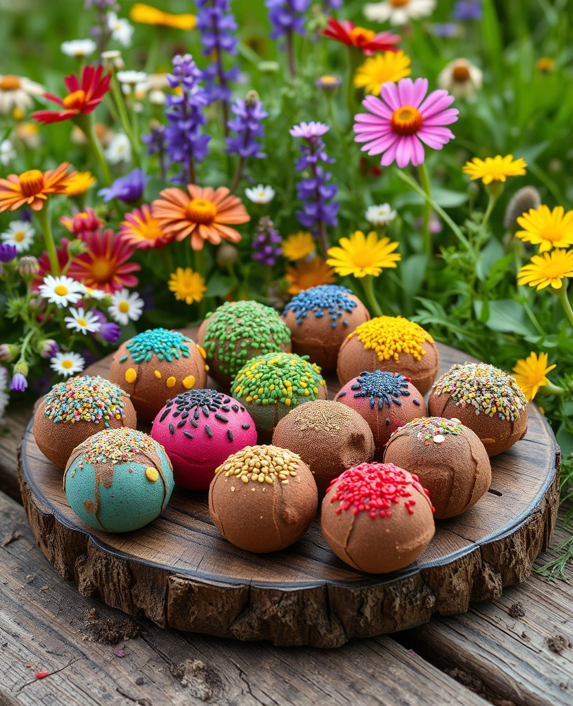 11 Low-Cost Garden Ideas for Beginners - 5. Seed Bombs