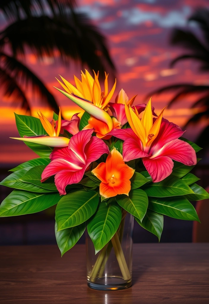 Dazzling Tropical Flowers: A Splash of Color