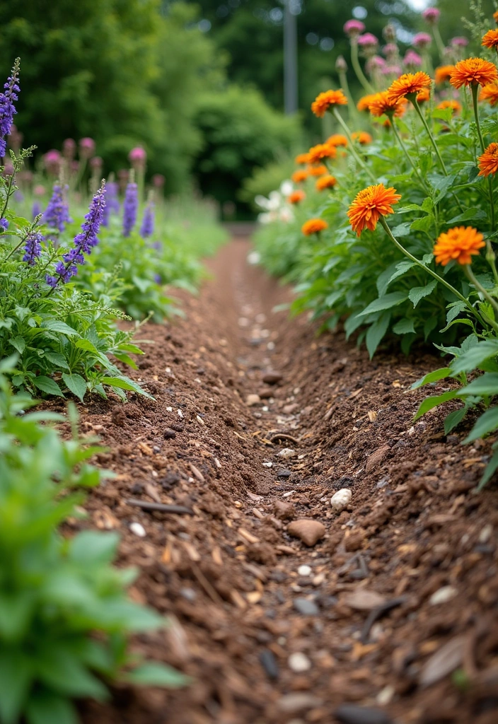 15 Ways to Use Recycled Materials in Your Garden - 13. Natural Mulch from Yard Waste