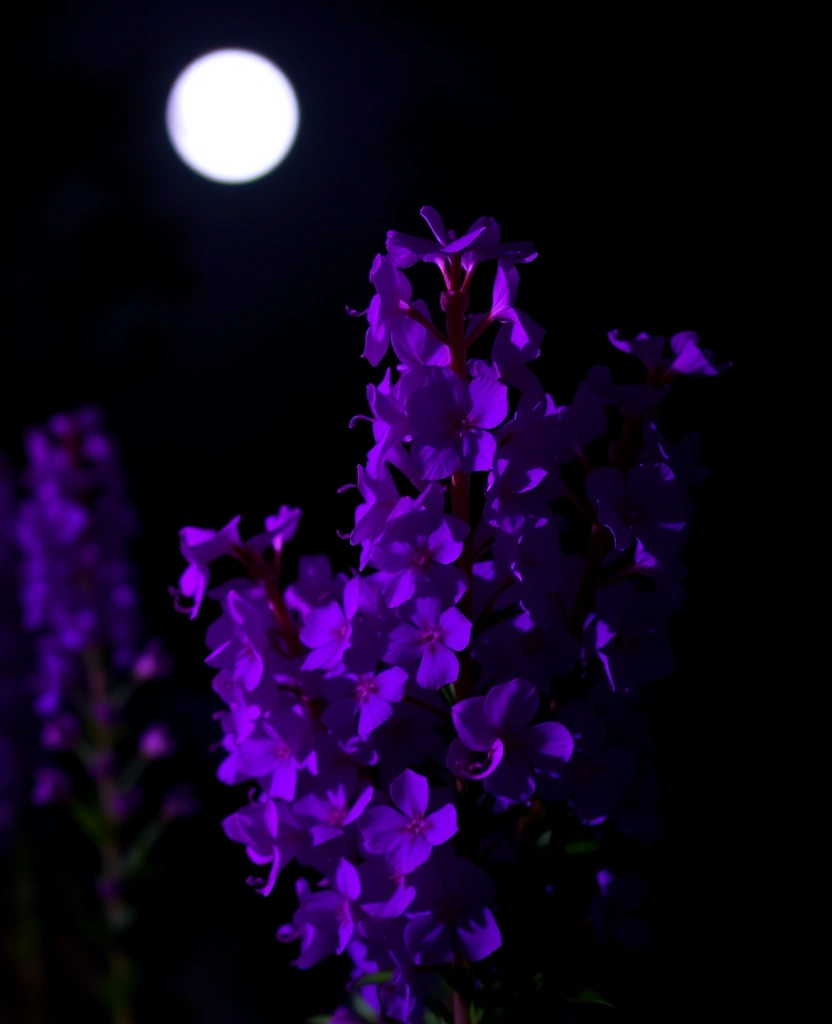 12 Best Plants for a Moonlight Garden Glow - 5. Night-Scented Stock (Matthiola longipetala)