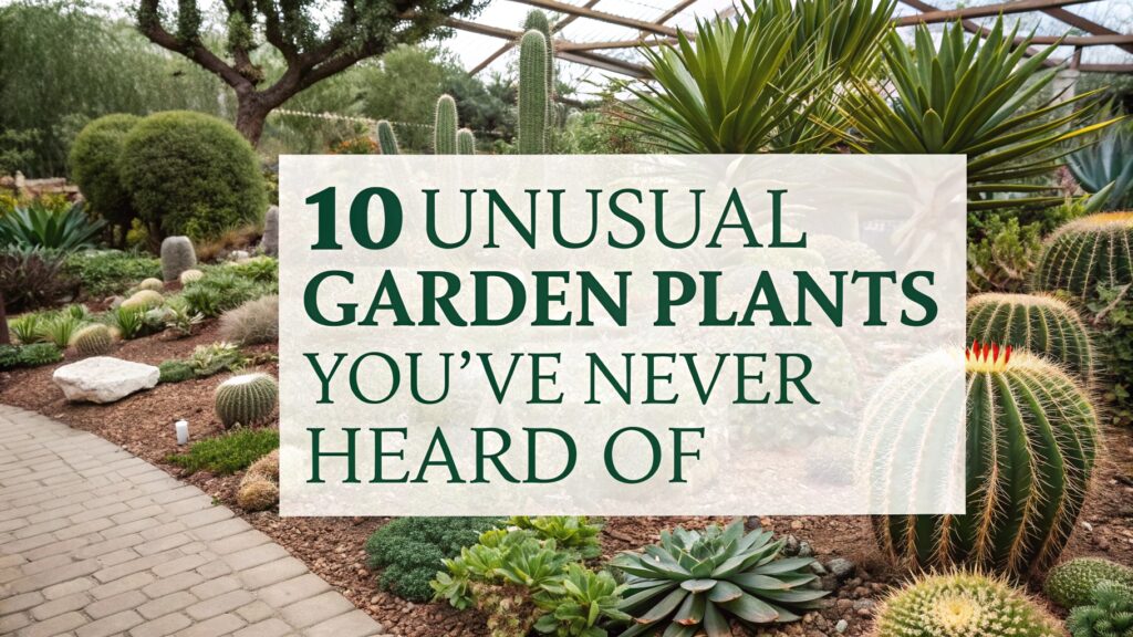 10 Unusual Garden Plants You've Never Heard Of