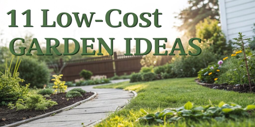 11 Low-Cost Garden Ideas That Will Transform Your Backyard