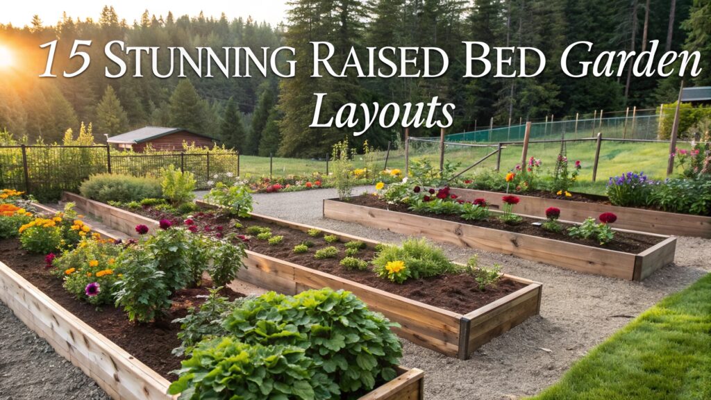 Stunning Raised Bed Garden Layouts