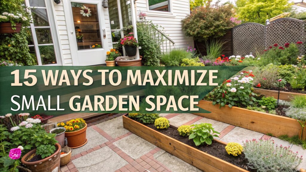 15 Ways to Maximize Small Garden Space