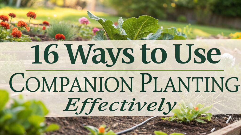 16 Ways to Use Companion Planting Effectively