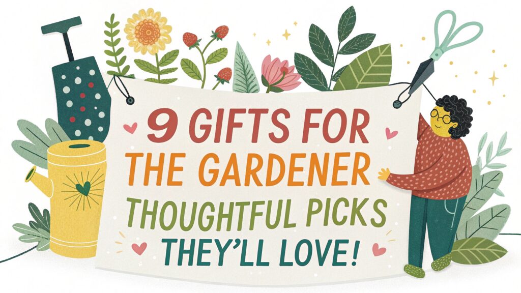 9 Gifts for the Gardener – Thoughtful Picks They’ll Love