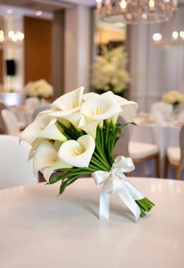 Romantic Calla Lilies: Sophisticated Minimalism