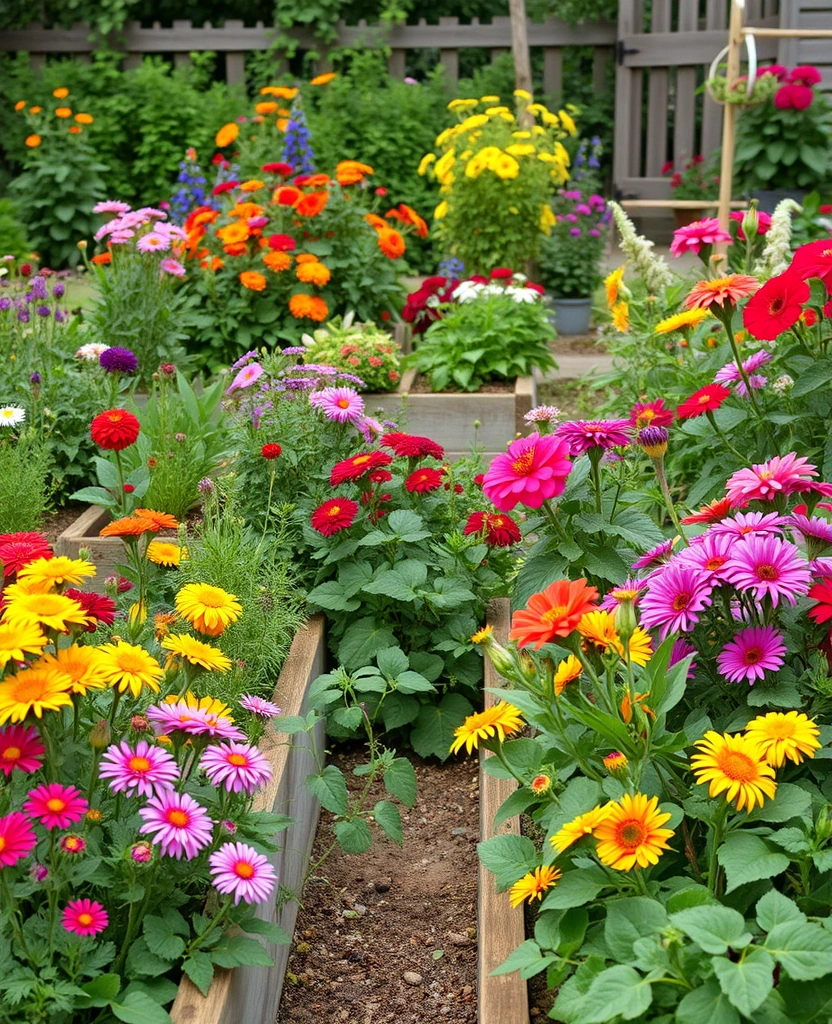 Charming Potager Garden