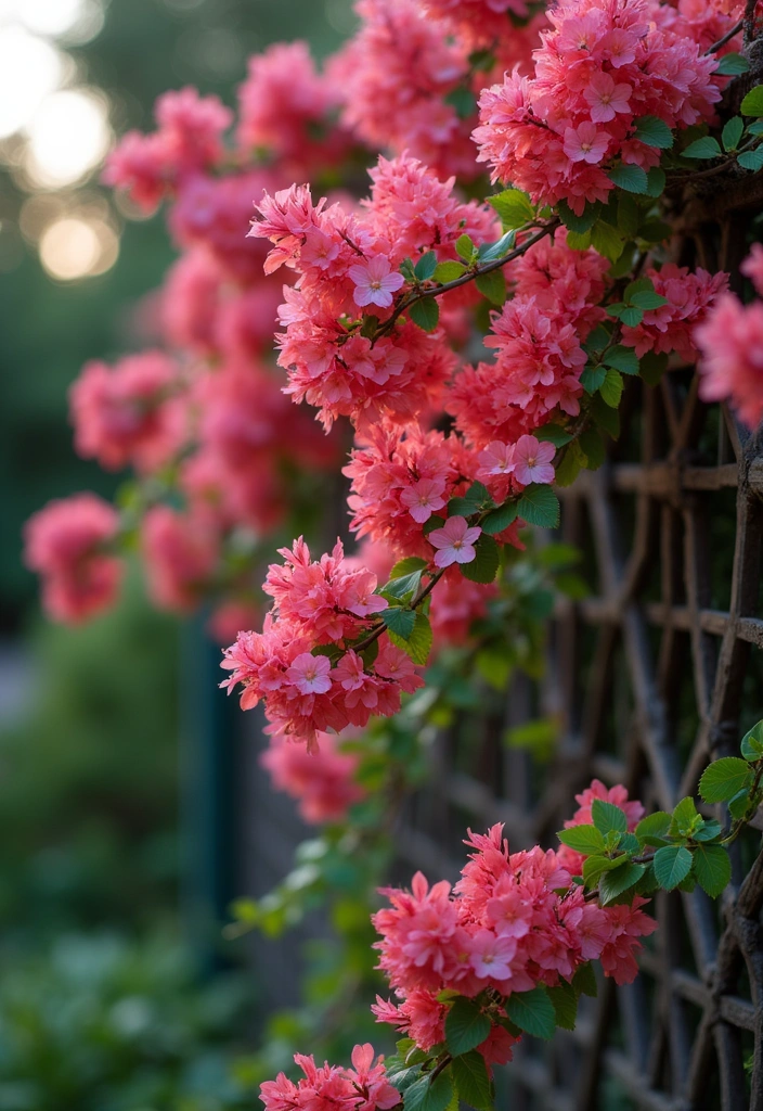 12 Best Plants for a Moonlight Garden Glow - 8. Coral Vine (Antigonon leptopus)