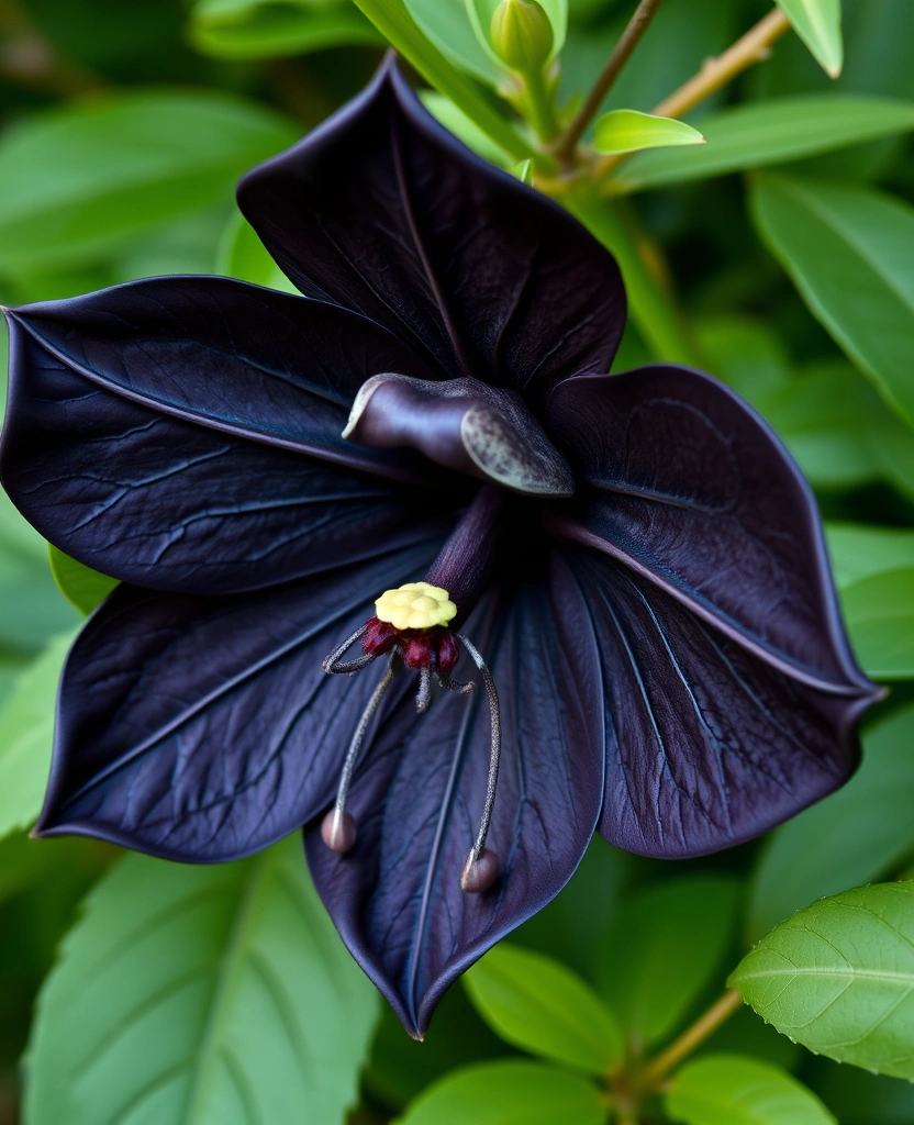 10 Unusual Garden Plants You've Never Heard Of - 2. Black Bat Flower (Tacca chantrieri)