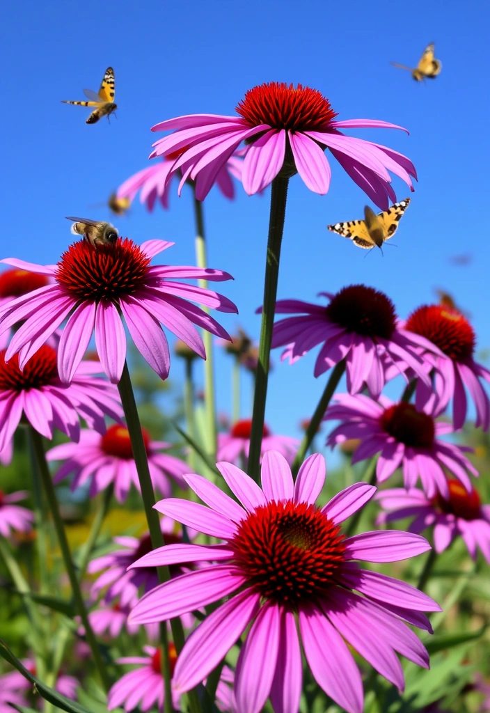 18 Aesthetic Tea Garden Plants That Will Brighten Up Your Outdoor Space! - 11. Echinacea (Echinacea purpurea)