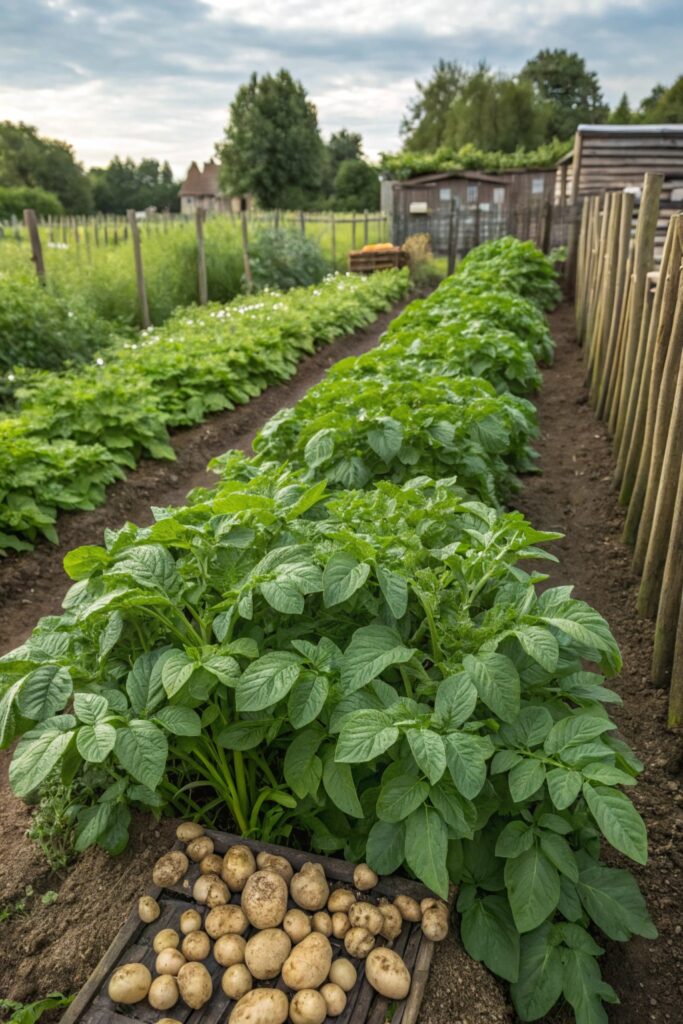 Potatoes and Horseradish: A Natural Barrier