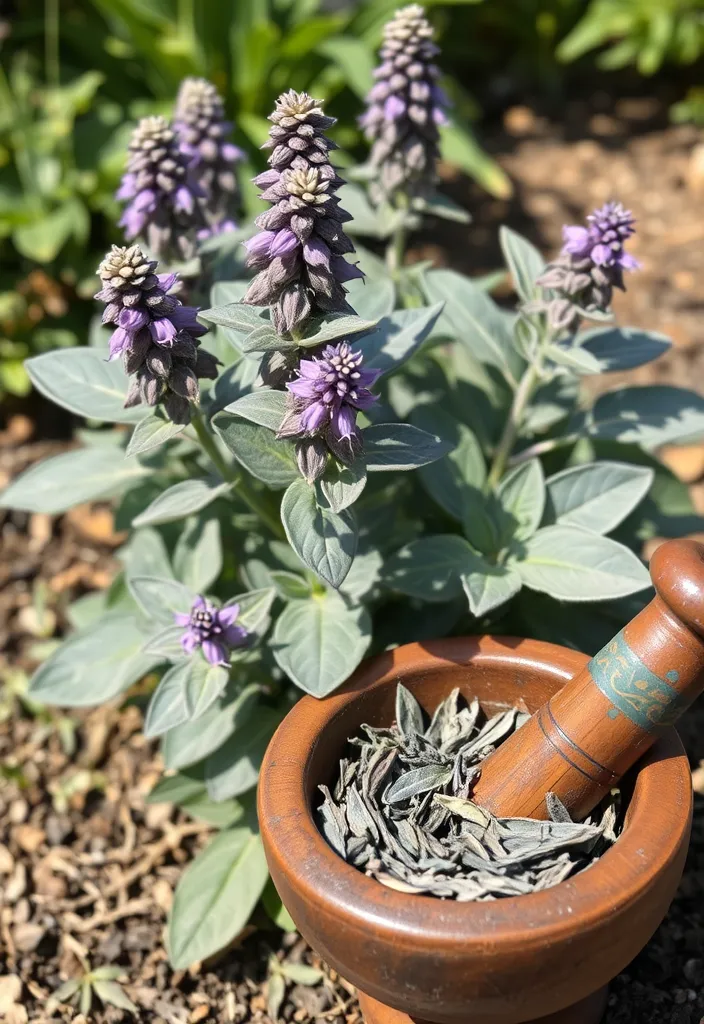 16 Healing Herbal Plants That Will Transform Your Health Naturally  - 9. Sage (Salvia officinalis)