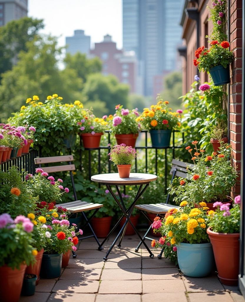 14 Compact Homestead Layouts for Small Gardens - 3. Container Garden Wonderland