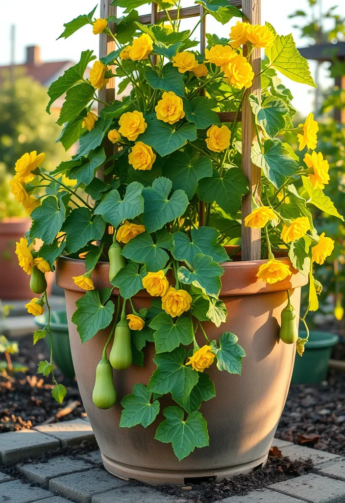 15 Best Vegetables to Grow in Pots That Will Surprise You! - 14. Butternut Squash