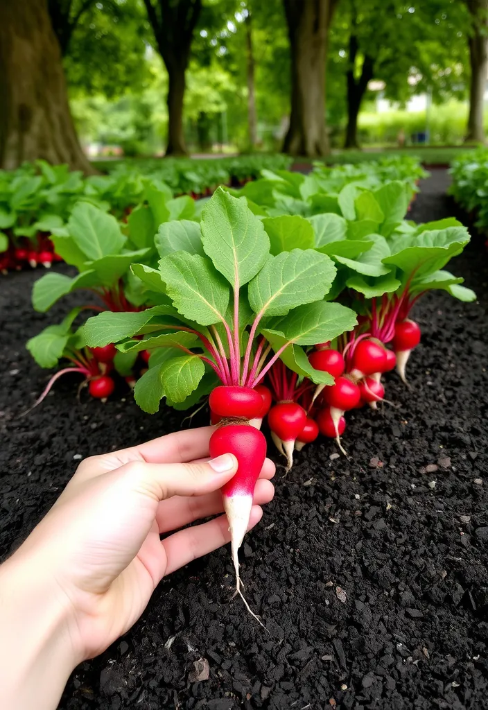 12 Vegetables That Will Grow Like Crazy in the Shade - 2. Radishes: Quick and Easy to Grow