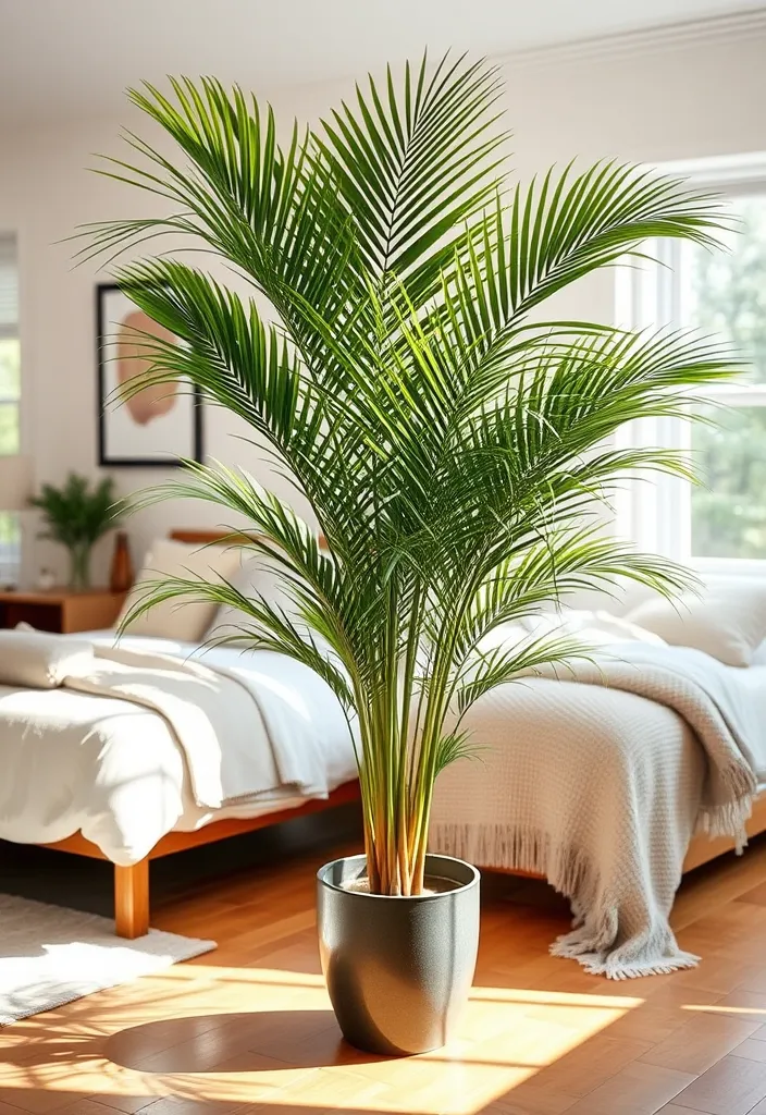 10 Best Tall Bedroom Plants for Better Sleep - 10. Cat Palm