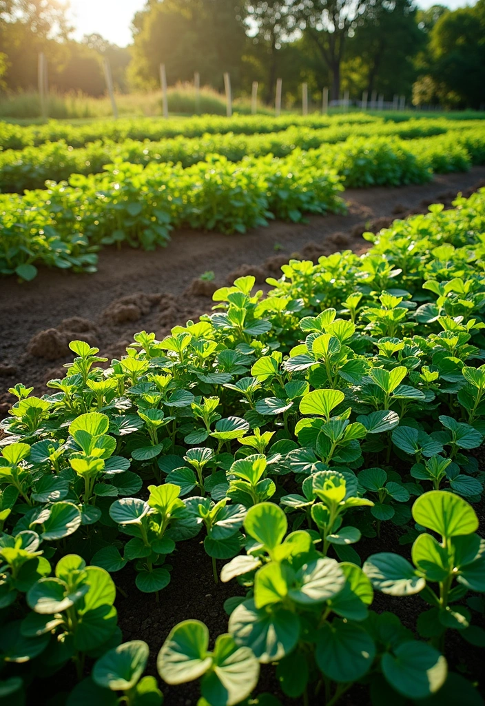 20 Homesteading Garden Layout Tips - 16. Implement Green Manures