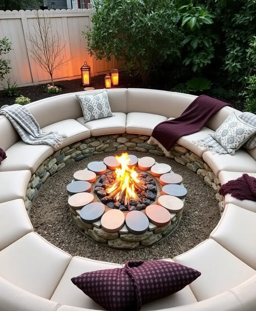 Circular Seating Fire Pit