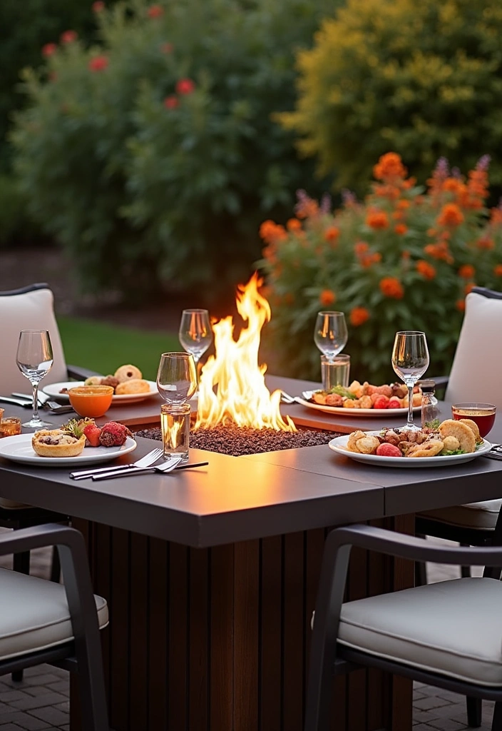 Fire Pit Table