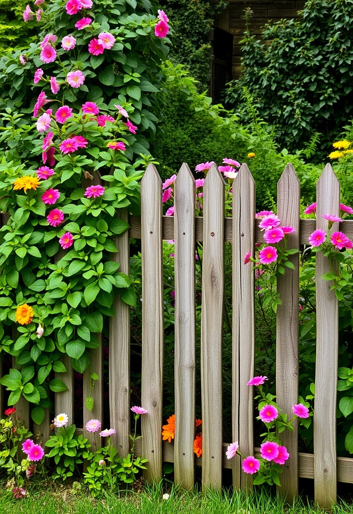 Rustic Garden Fencing