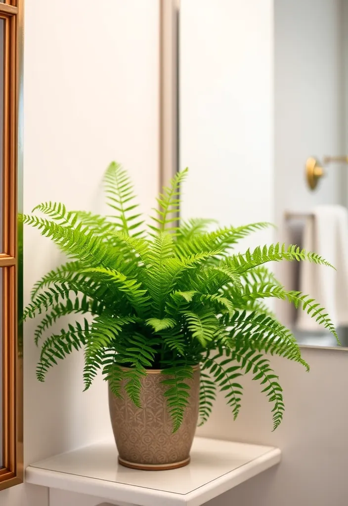 15 Must-Have Plants That Will Purify Your Home’s Air Naturally - 10. Boston Fern (Nephrolepis exaltata)