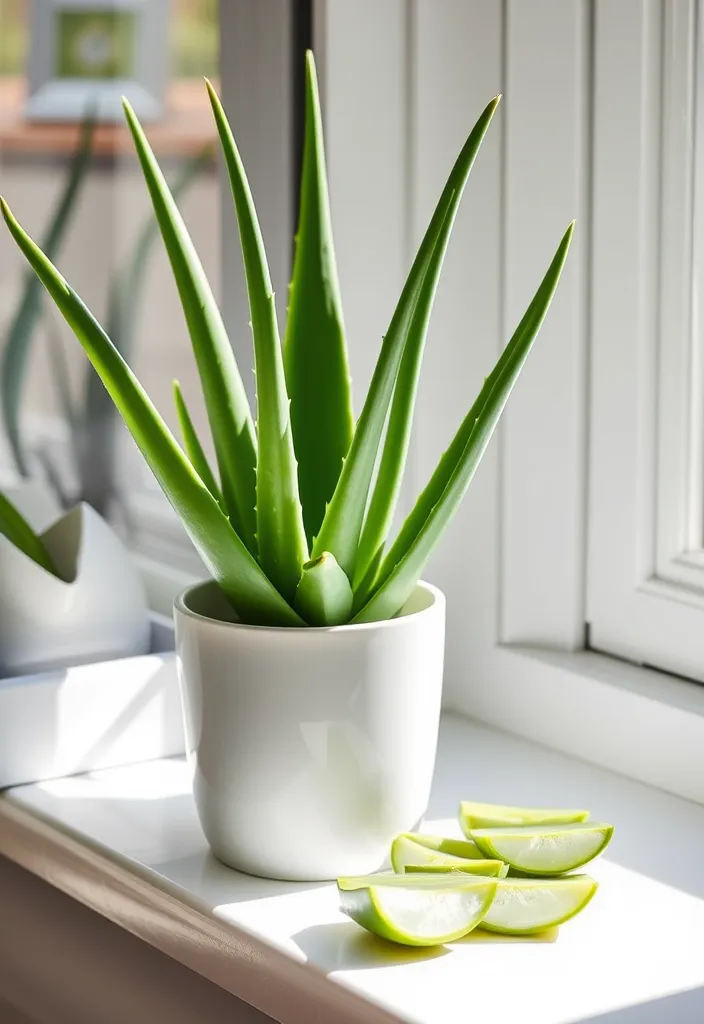 15 Best Kitchen Windowsill Plants: Your Ultimate Guide to Indoor Gardening! - 8. Aloe Vera