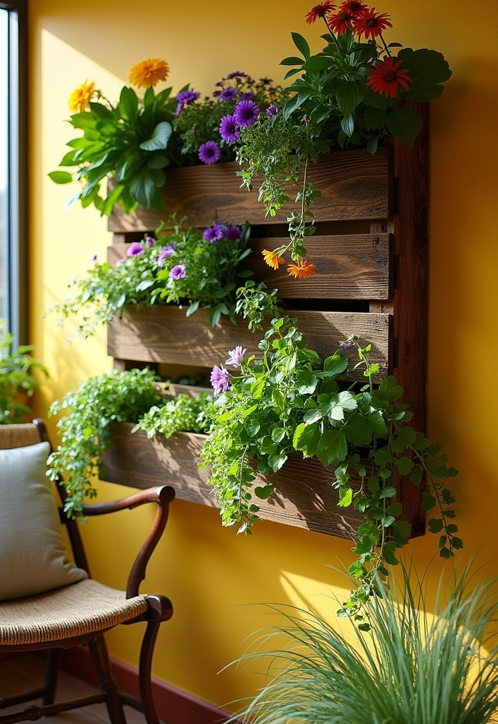 14 DIY Garden Projects for Your Yard - 1. Vertical Garden Planters