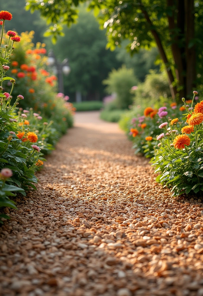 15 Backyard Walkway Ideas to Transform Your Garden - 12. Sustainable Wood Chip Paths