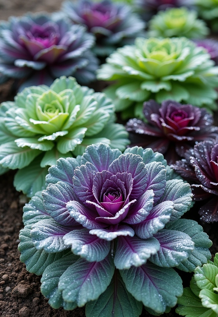 Ornamental Cabbage and Kale