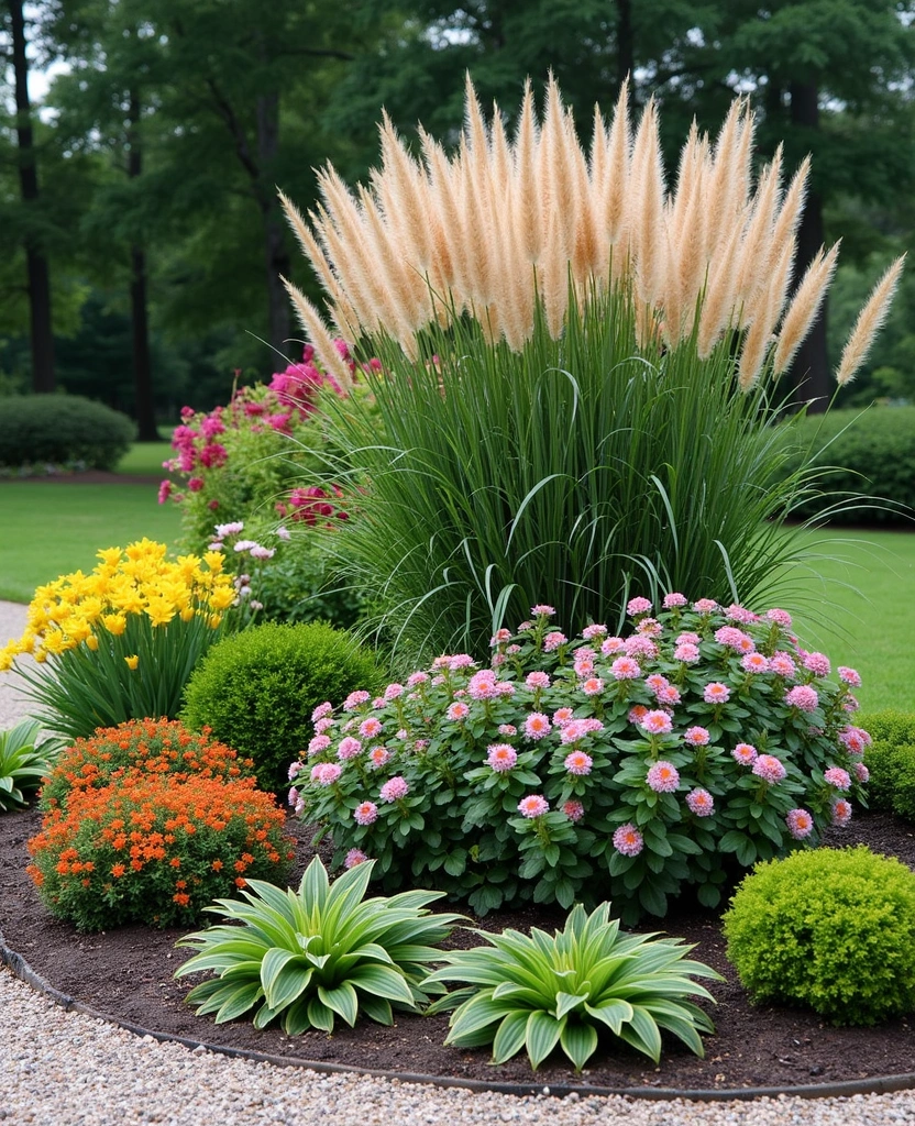 12 Garden Design Ideas for Small Yards - 3. Layered Planting: Create Depth and Interest