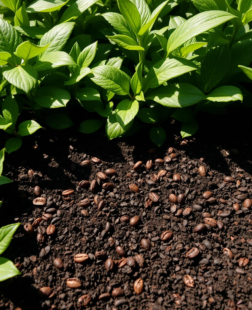 10 Best Pest Control Hacks for Your Vegetable Garden  - 4. Coffee Grounds: A Wake-Up Call for Pests