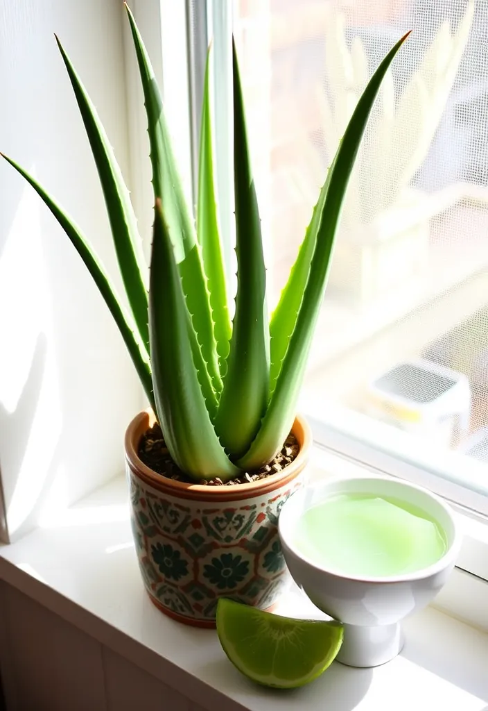 16 Healing Herbal Plants That Will Transform Your Health Naturally  - 12. Aloe Vera (Aloe barbadensis miller)