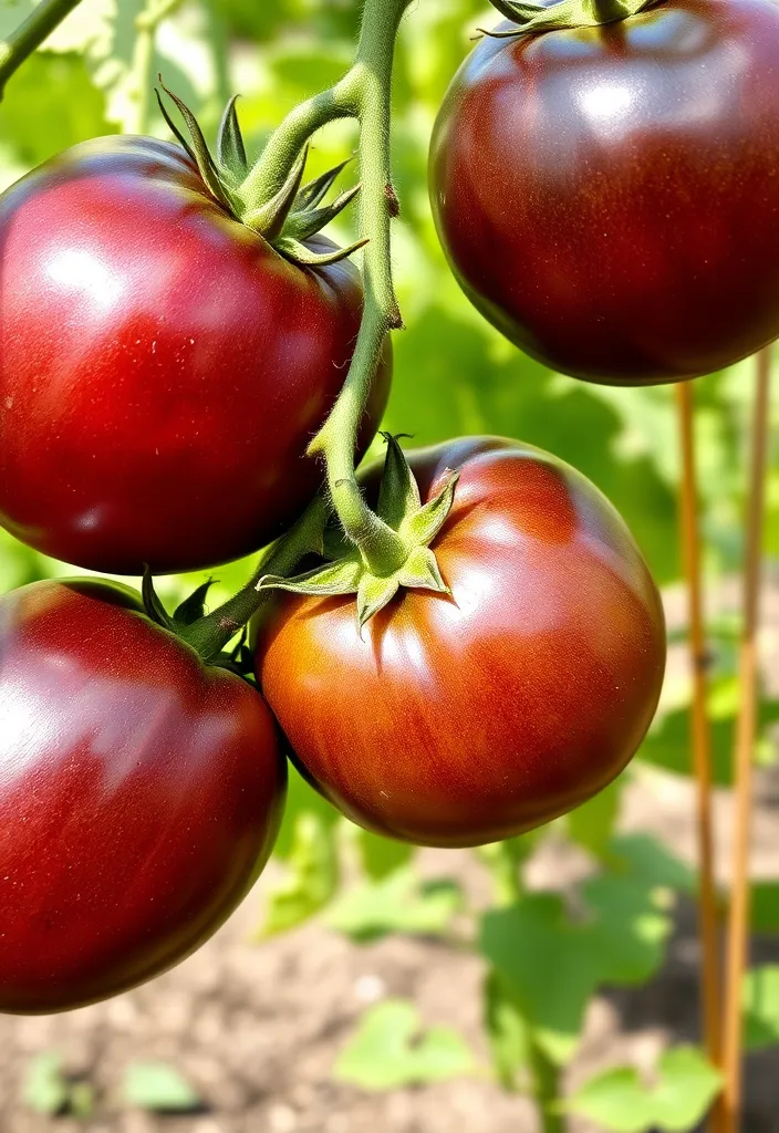 14 Heirloom Vegetables You Must Grow in your Garden - 1. Cherokee Purple Tomato