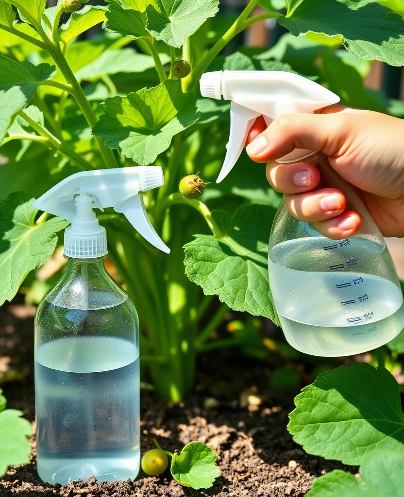 10 Best Pest Control Hacks for Your Vegetable Garden  - 8. Soap and Water: The Simple Solution