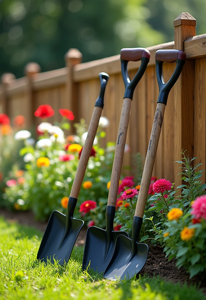 9 Essential Tools for Flower Gardening Success - 8. Rake and Hoe Set