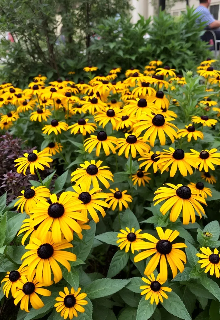 8 Stunning Kansas Native Shade Plants for City Gardens - 4. Black-eyed Susan (Rudbeckia hirta)