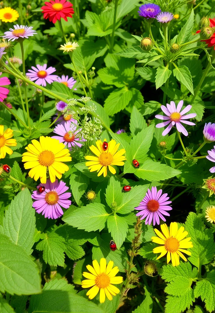 10 Best Pest Control Hacks for Your Vegetable Garden  - 10. Attracting Beneficial Insects: Nature's Allies