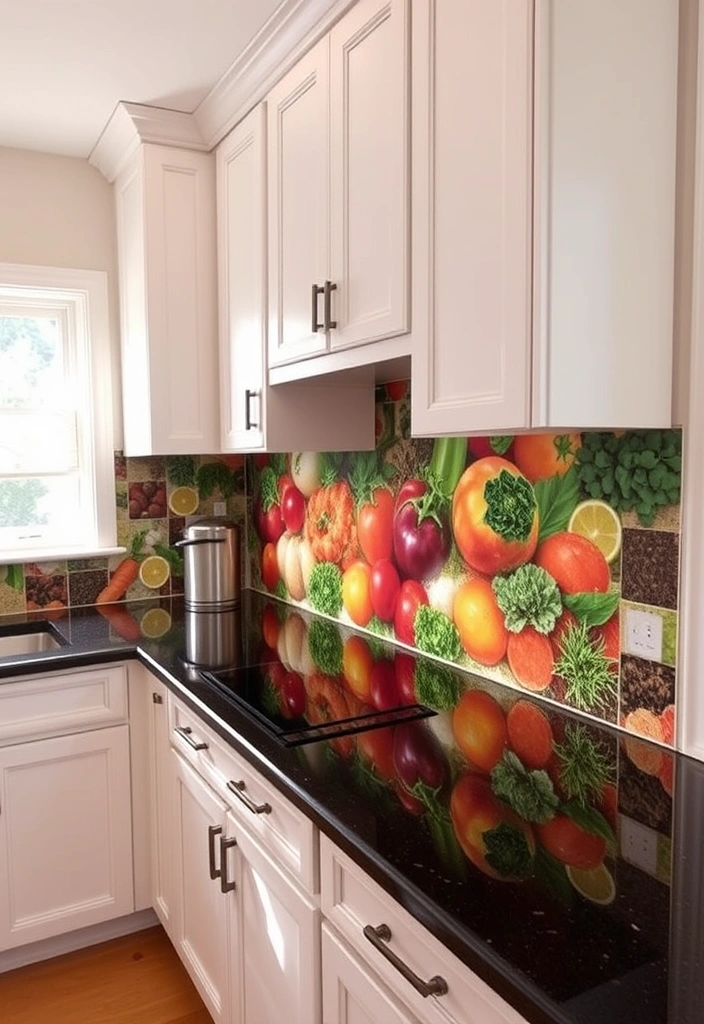 10 Stunning Kitchen Design Ideas for Your Next Remodel - 5. Colorful Backsplash with Garden Motifs