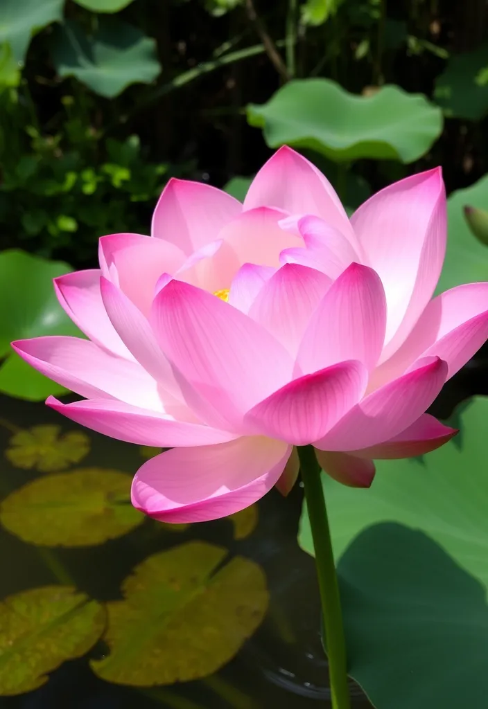 14 Best Water Plants for a Thriving Hydroponic Garden! - 10. Lotus (Nelumbo nucifera)