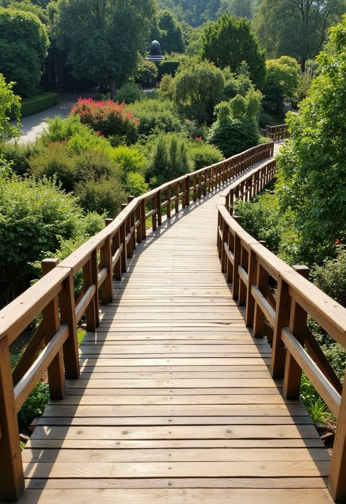 15 Backyard Walkway Ideas to Transform Your Garden - 10. Elevated Walkways for Views