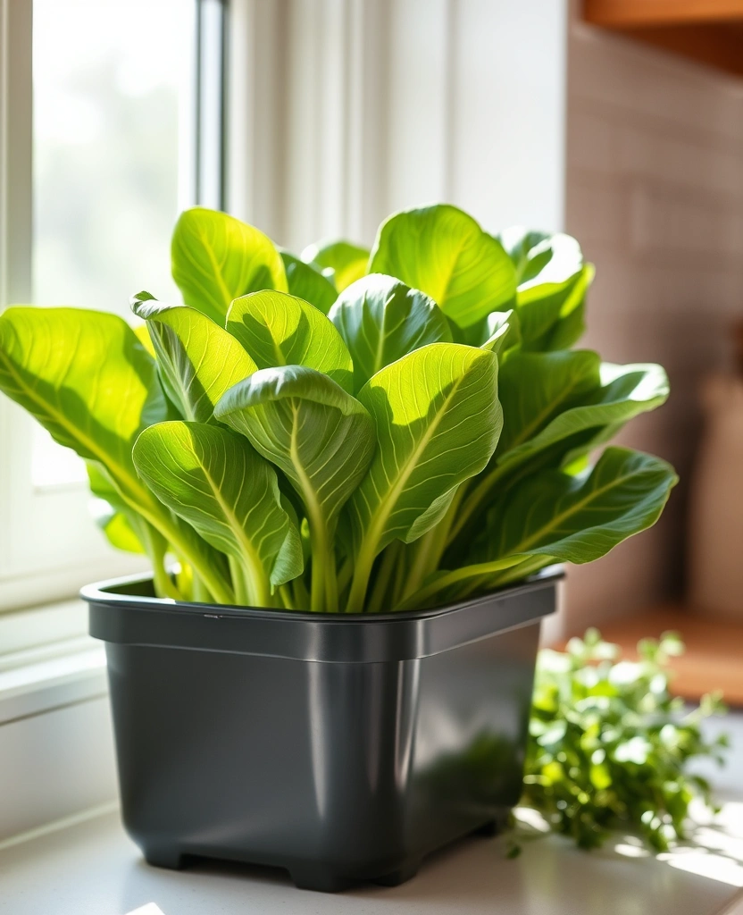 15 Best Vegetables to Grow in Pots That Will Surprise You! - 6. Baby Bok Choy