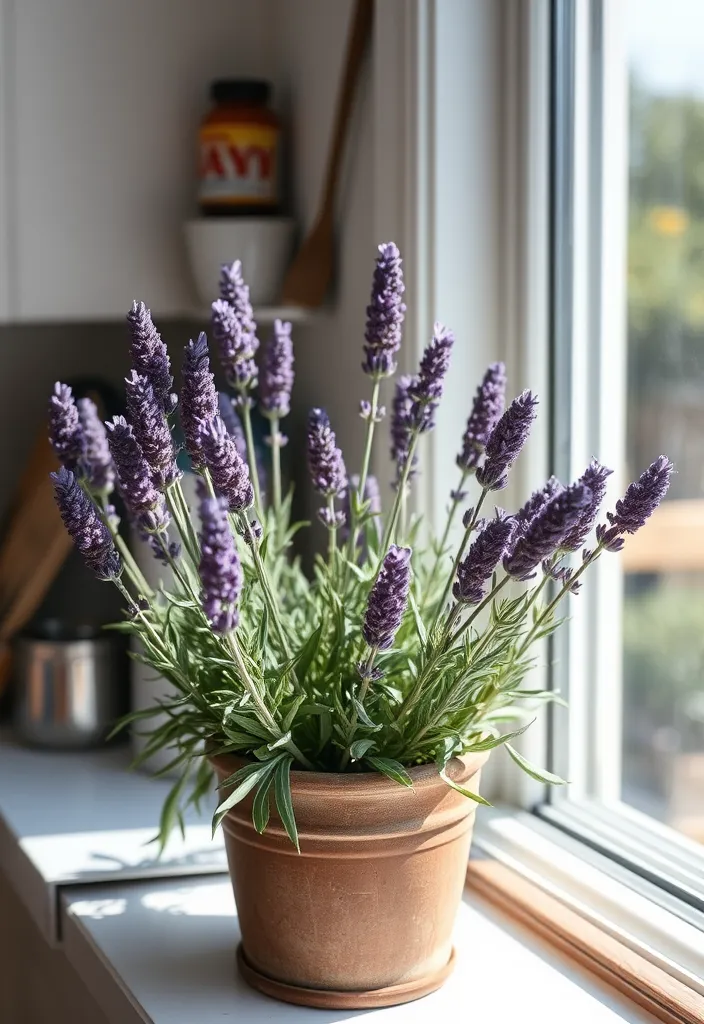 15 Best Kitchen Windowsill Plants: Your Ultimate Guide to Indoor Gardening! - 9. Lavender